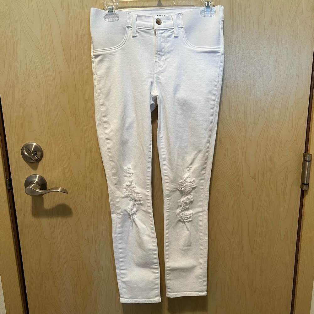 J Brand Distressed Maternity Jeans